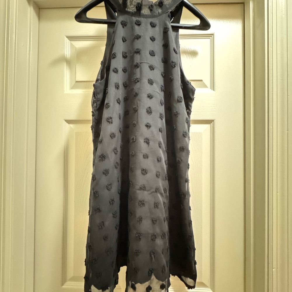 SHEIN Black Sleeveless Mini Dress